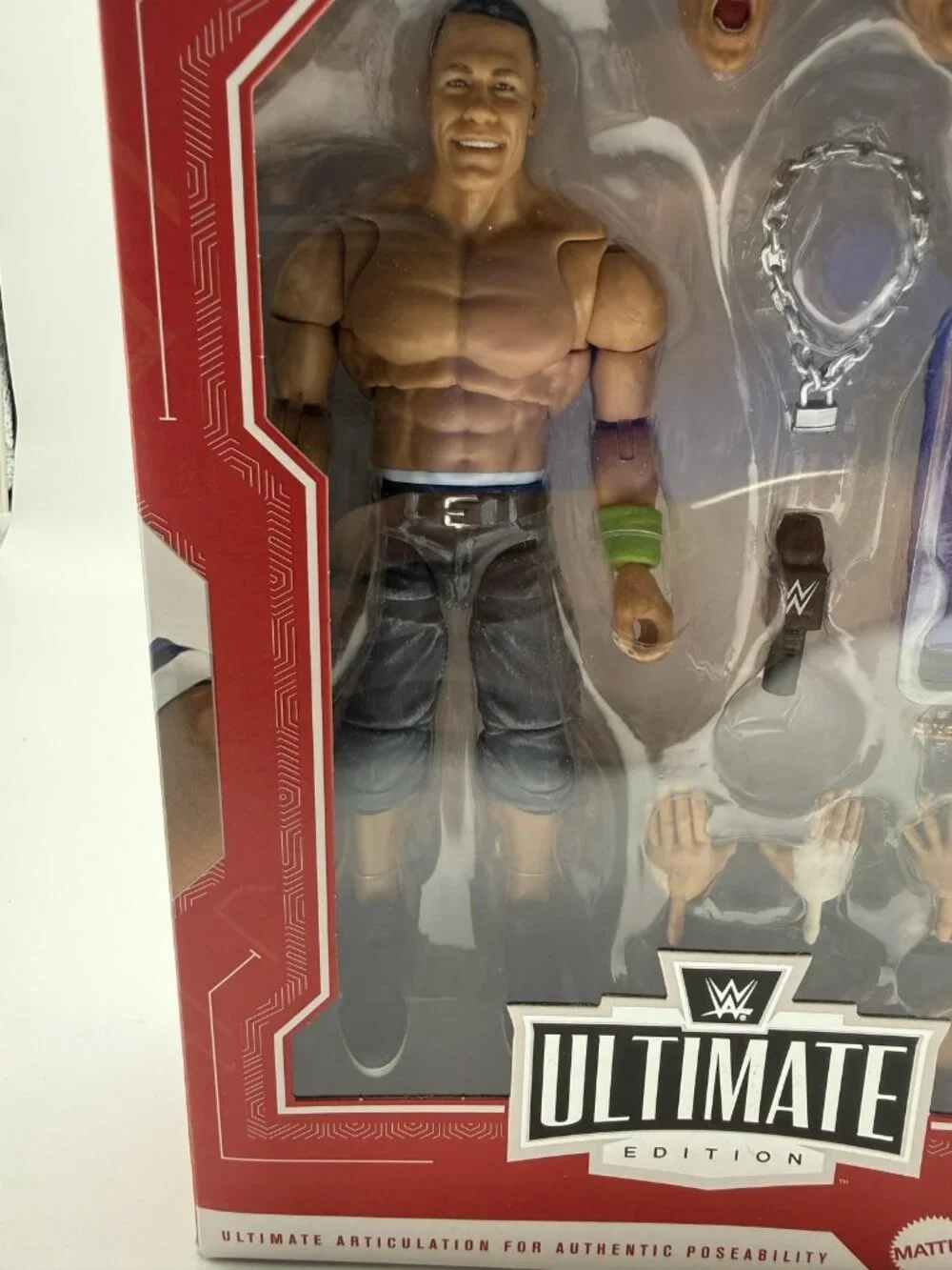 WWE Ultimate Edition John Cena Fan TakeOver 6in Mattel Action Figure New